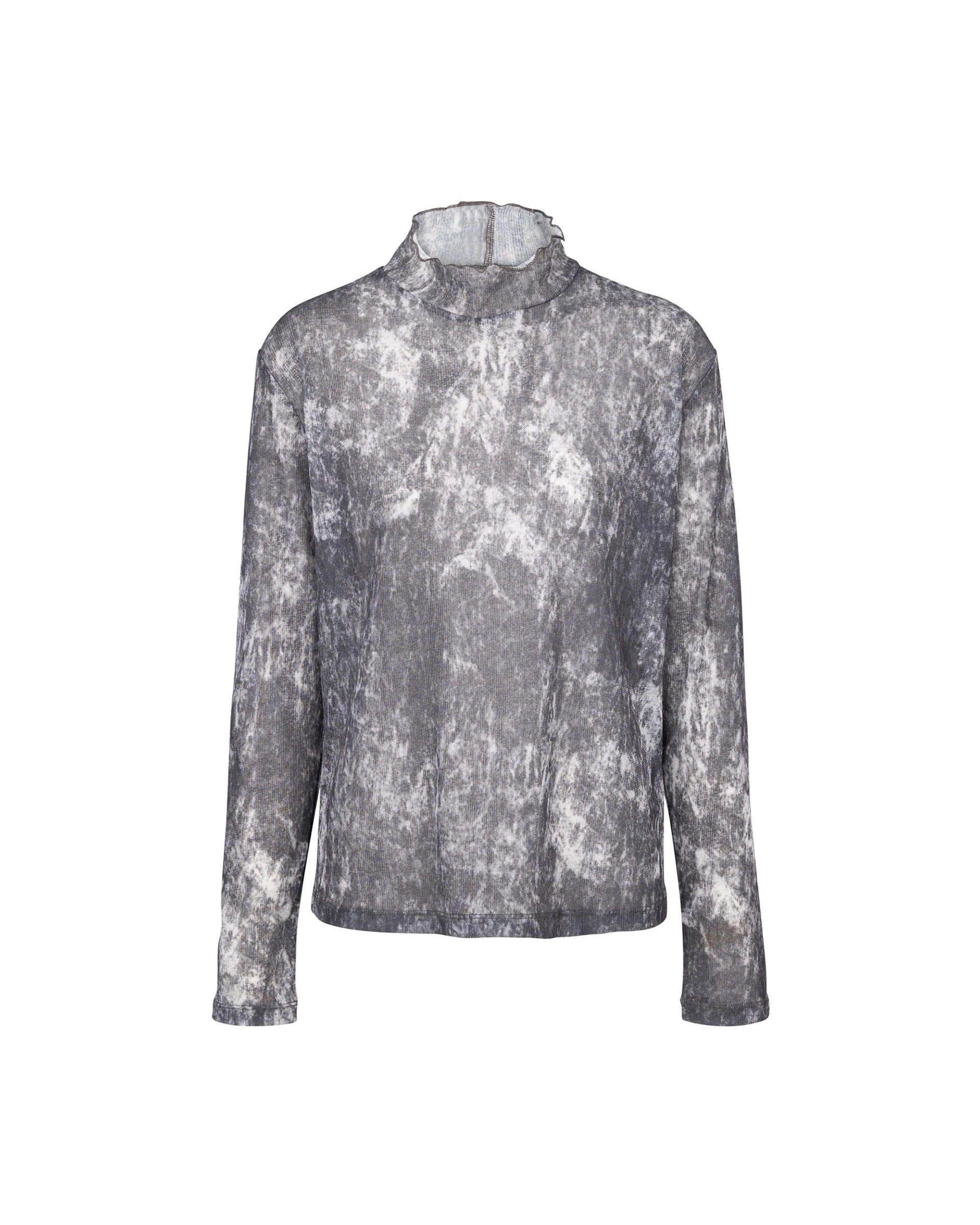 Gradration Mesh Ruffle Collar Top by ATSURO TAYAMA