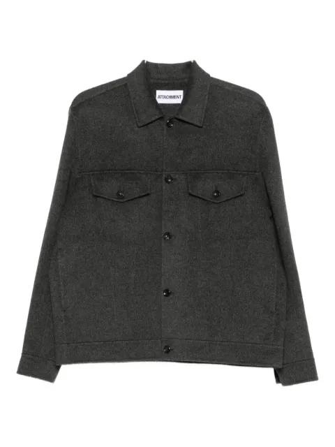 buttoned-pocket jacket by ATTACHMENT