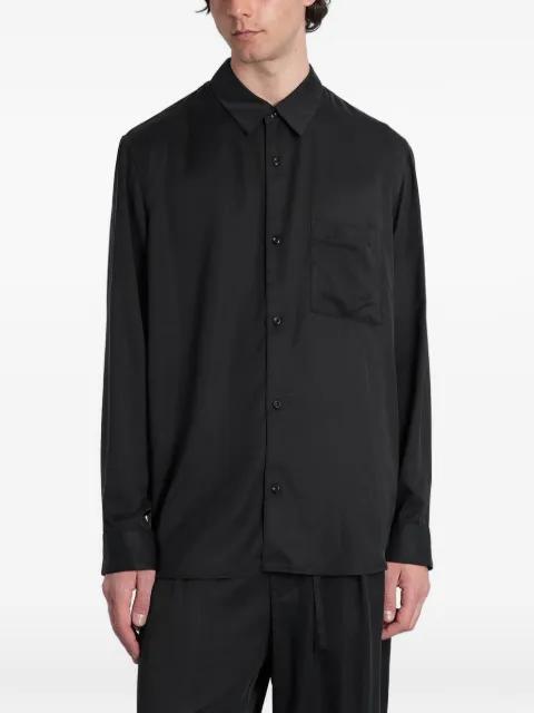 chest-pocket long-sleeve shirt by ATTACHMENT