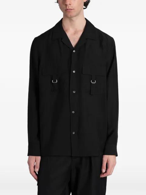 d-ring flap-pocket shirt by ATTACHMENT