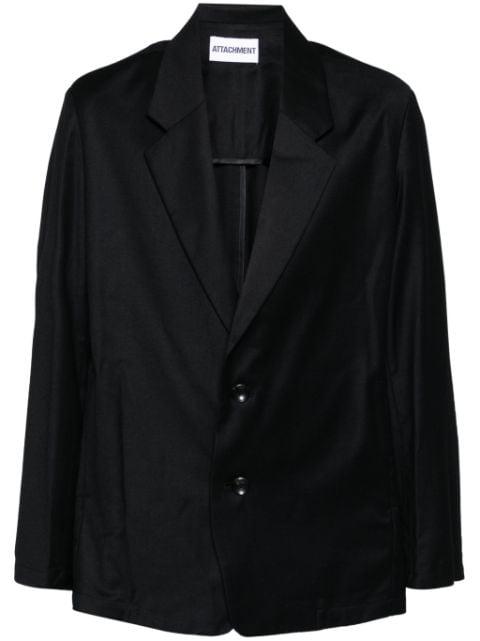 single-breasted blazer by ATTACHMENT
