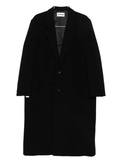single-breasted coat by ATTACHMENT