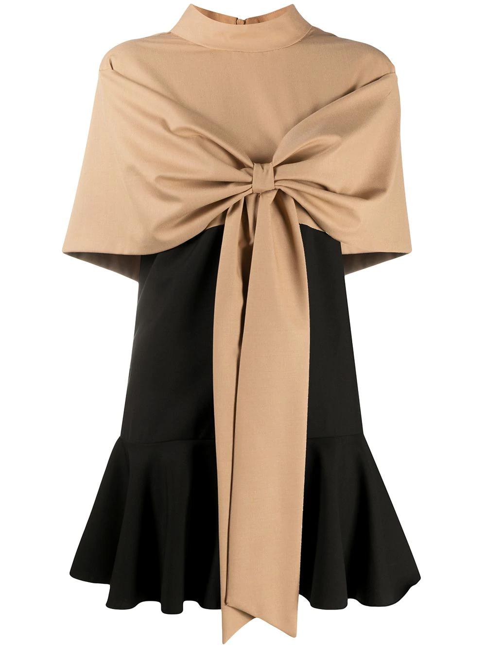 bow front dress by ATU BODY COUTURE