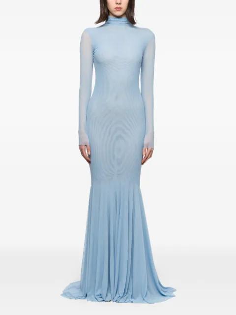 high-neck maxi dress by ATU BODY COUTURE