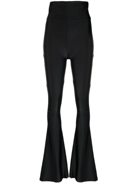 high-waist flared trousers by ATU BODY COUTURE