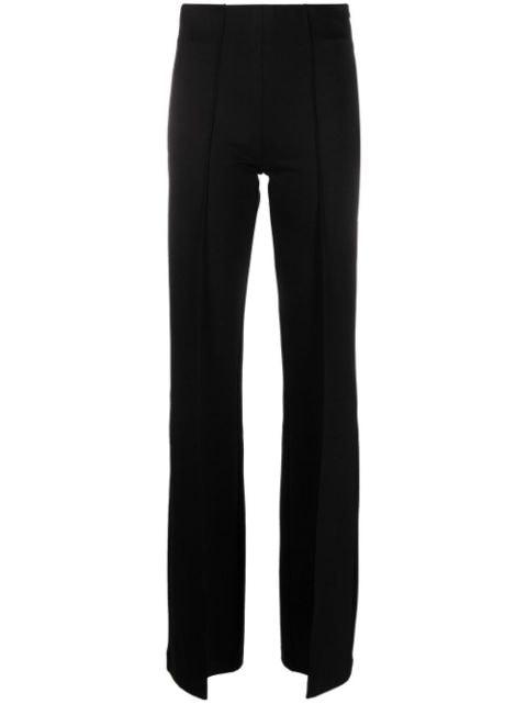 high-waisted straight-leg trousers by ATU BODY COUTURE