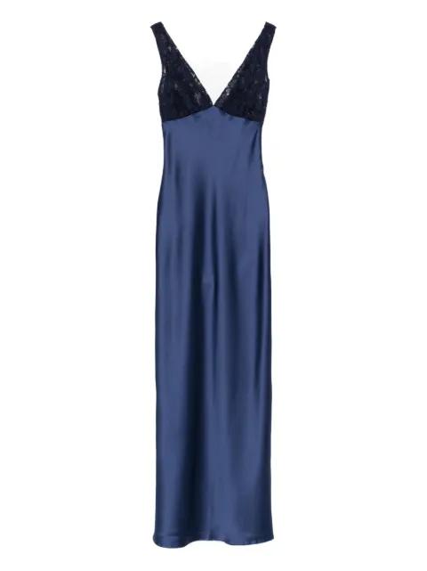 lace V-neck maxi dress by ATU BODY COUTURE