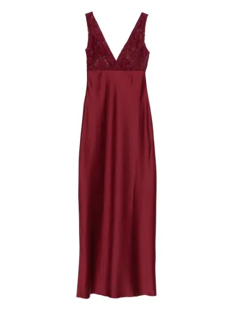 lace V-neck maxi dress by ATU BODY COUTURE