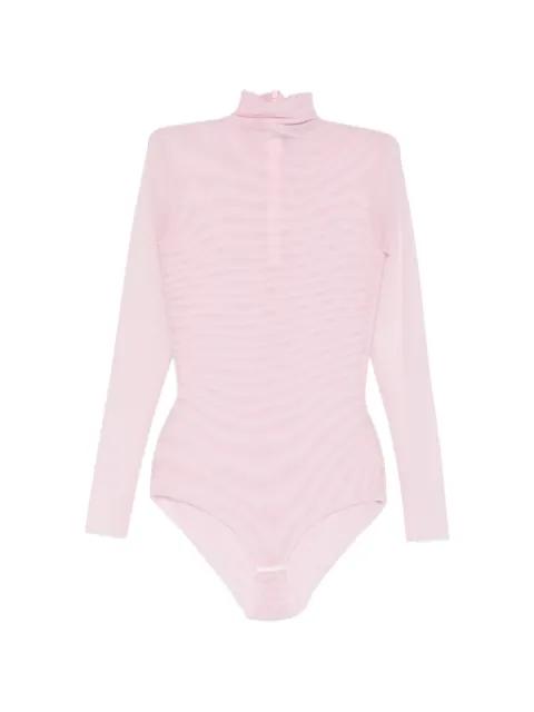 long-sleeved turtleneck bodice by ATU BODY COUTURE