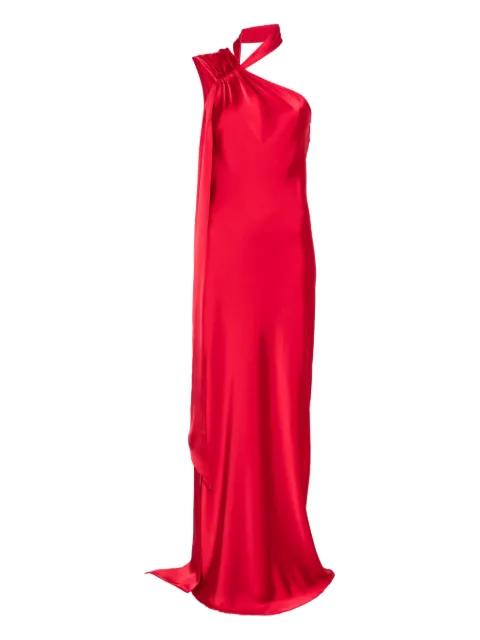 one-shoulder gown by ATU BODY COUTURE