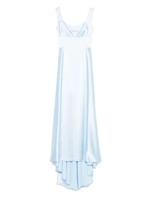 satin maxi dress by ATU BODY COUTURE