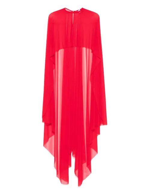 semi-sheer cape by ATU BODY COUTURE