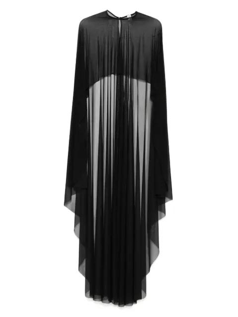 semi-sheer cape by ATU BODY COUTURE