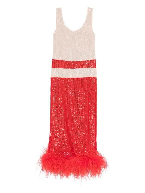 sequins-embellishment midi dress by ATU BODY COUTURE