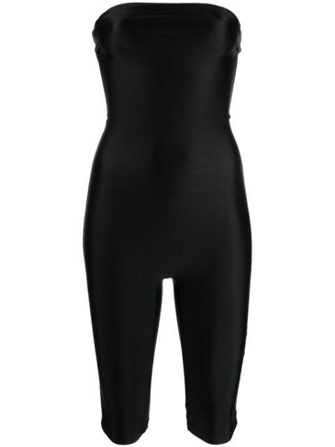 strapless jersey jumpsuit by ATU BODY COUTURE