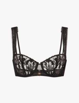After Hours Underwired Half-Cup Lace Bra by AUBADE