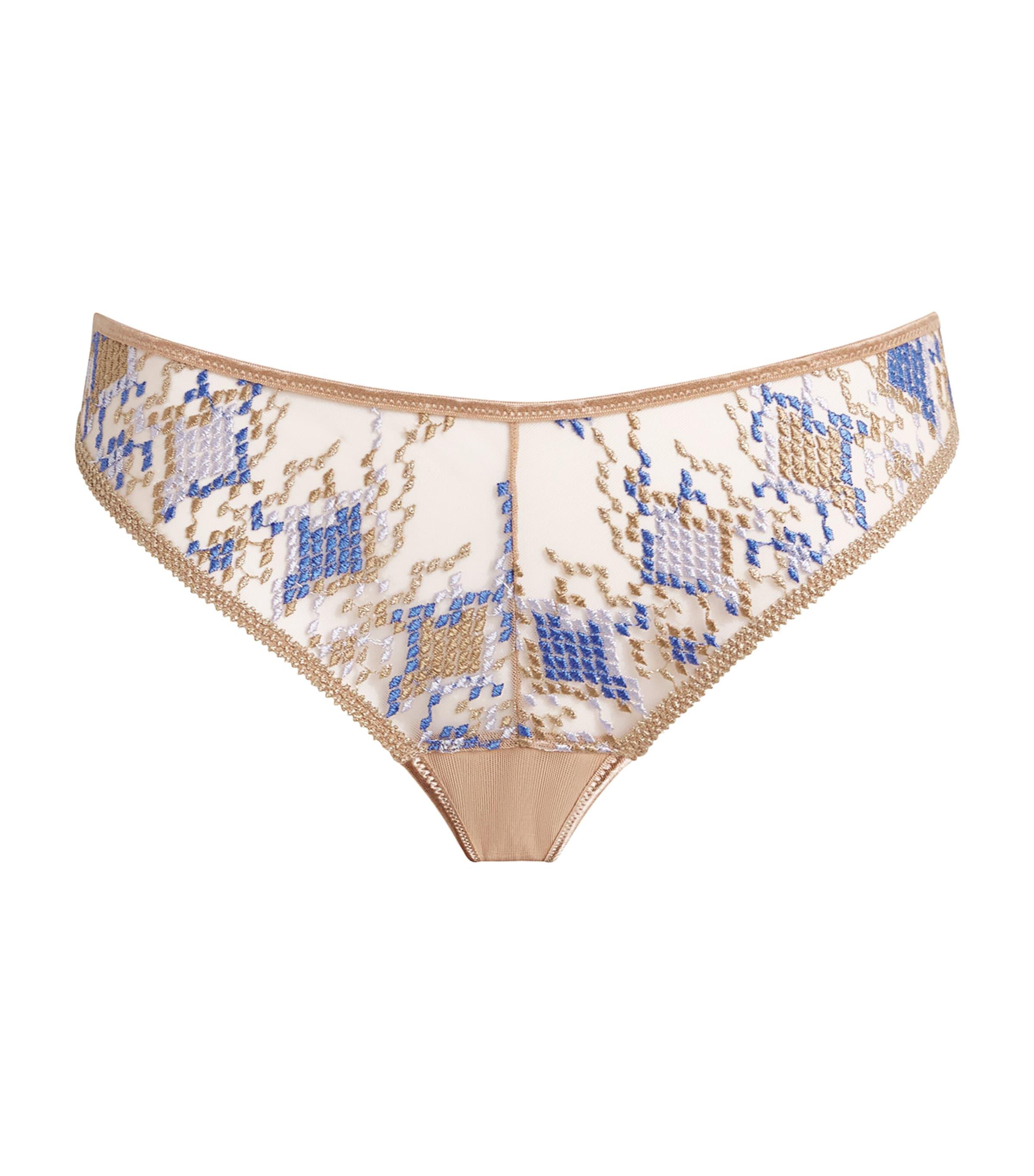 Aubade Cotton Poetic Delights Tanga Briefs by AUBADE