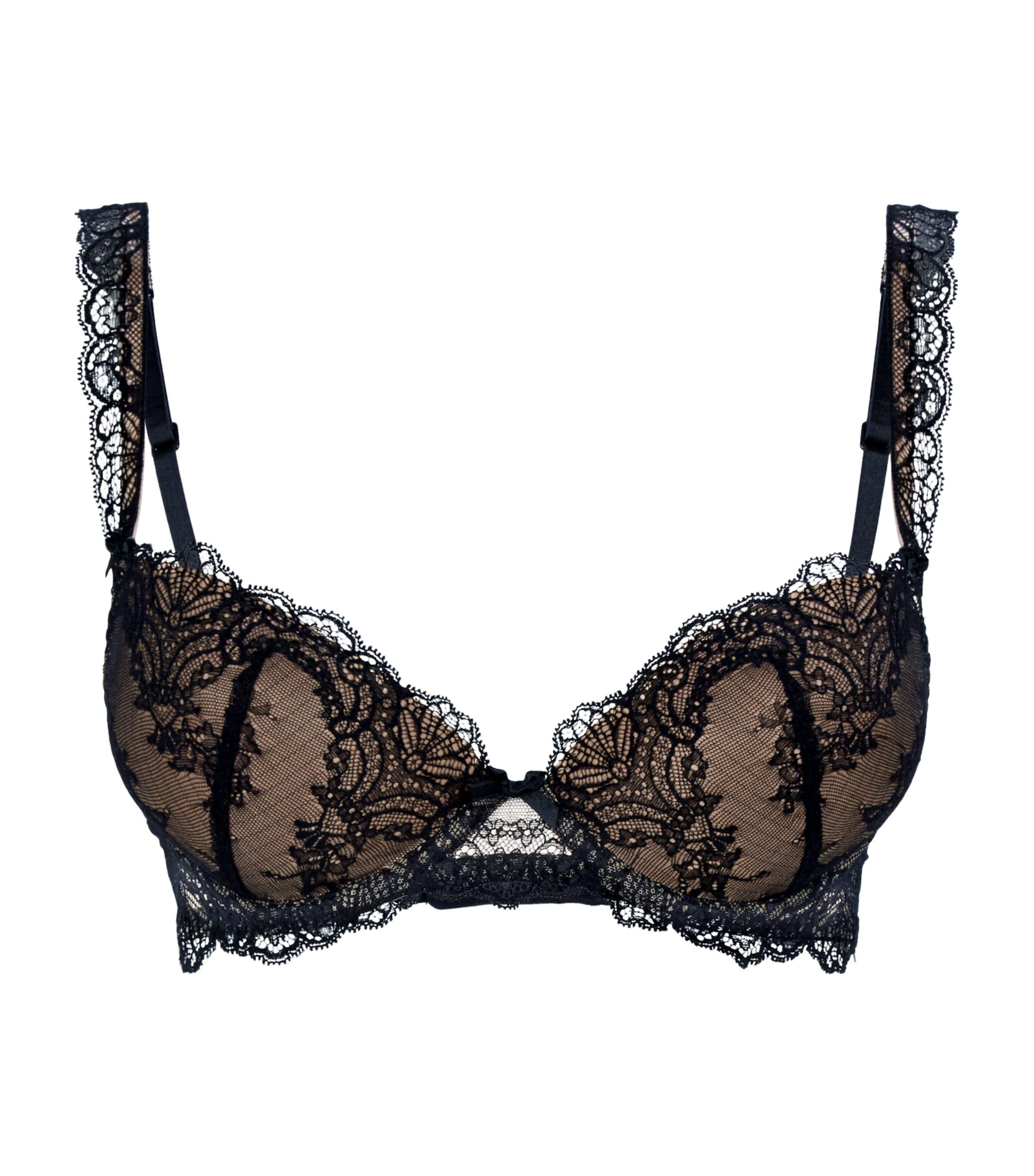 Aubade Lace Moulded Plunge Bra by AUBADE