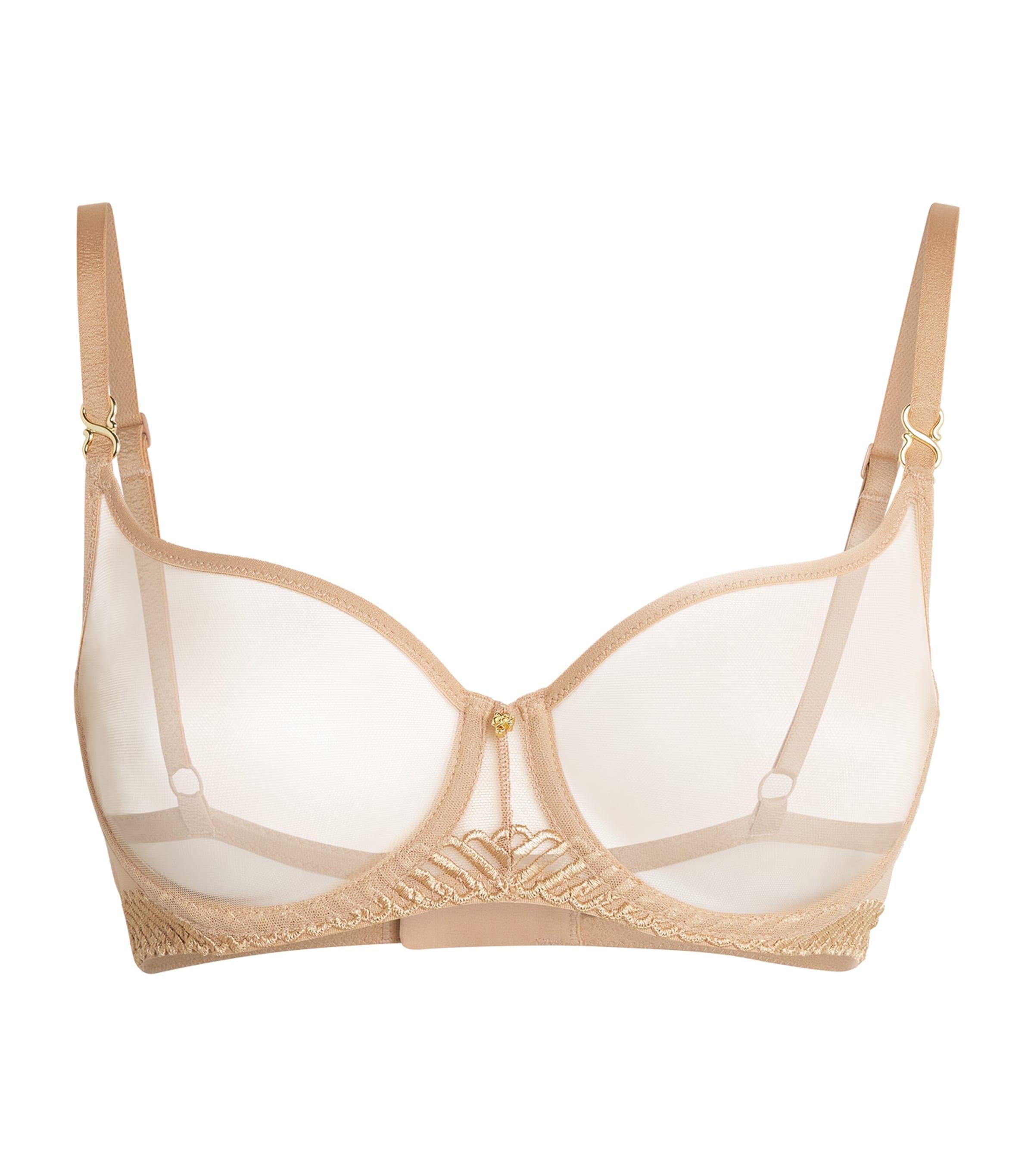 Aubade Sheer Emotion Underwired Half-Cup Bra by AUBADE