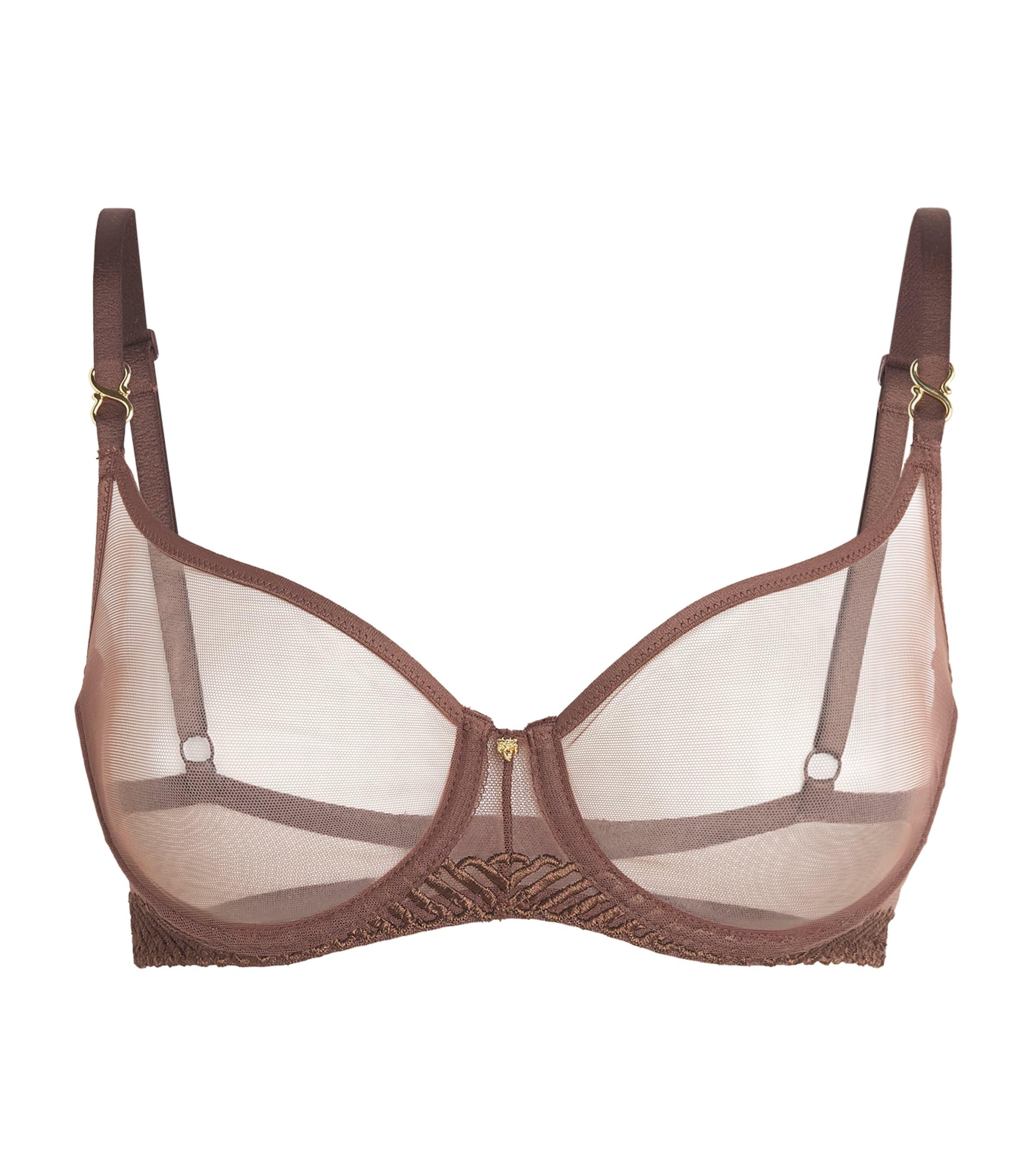 Aubade Sheer Emotion Underwired Half-Cup Bra by AUBADE