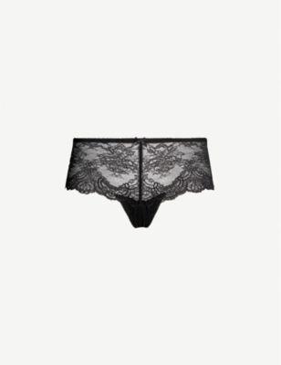 Danse Des Sens low-rise floral-lace briefs by AUBADE