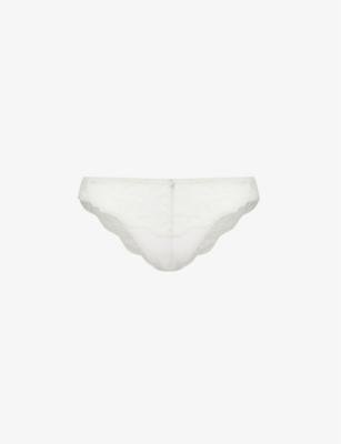 Kiss of Love mid-rise lace briefs by AUBADE