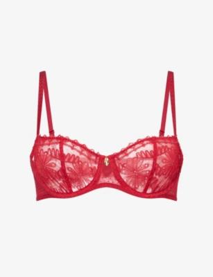 Mystery of Love Half Cup Lace Bra by AUBADE
