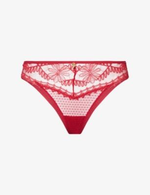 Mystery of Love Tanga Lace Briefs by AUBADE