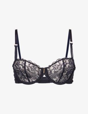Satin Memories Half-Cup Lace Bra by AUBADE