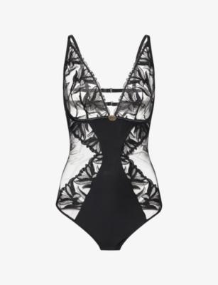Sweet Euphoria Plunge Lace Body by AUBADE