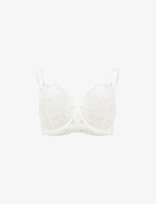 Toujours stretch-lace half-cup bra by AUBADE