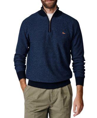 Bonby Zip Neck Sweater by AUBIN