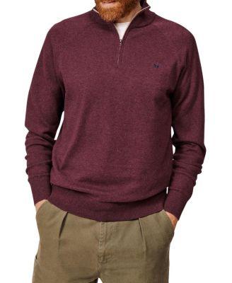 Bonby Zip Neck Sweater by AUBIN