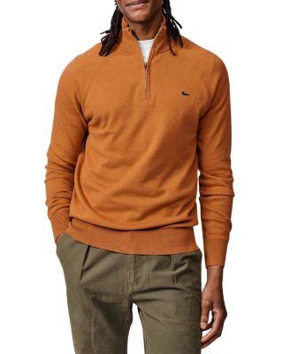 Bonby Zip Neck Sweater by AUBIN