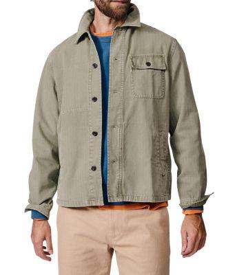 Dowse Long Sleeve Relaxed Worker Jacket by AUBIN