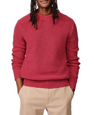 Martin Ribbed Crew Neck Sweater by AUBIN