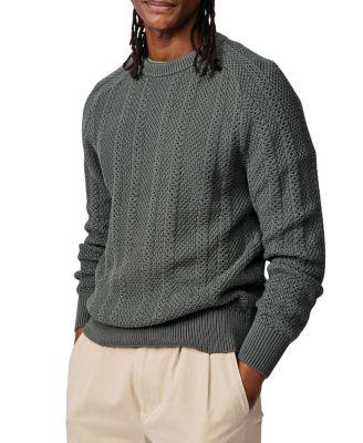 Montrose Textured Crew Neck Jumper by AUBIN