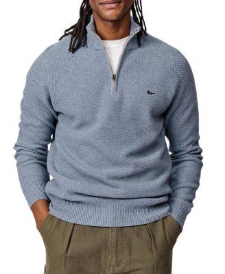 Owmby Long Sleeve Zip Neck Jumper by AUBIN