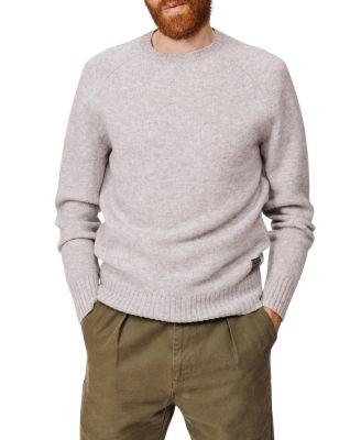 Prestwick Shetland Crew Neck Sweater by AUBIN