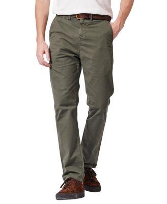 Witham Straight Leg Stretch Chino Pants by AUBIN