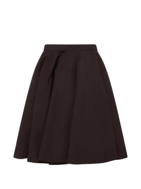 A-line pleated skirt by AUGUST BARRON