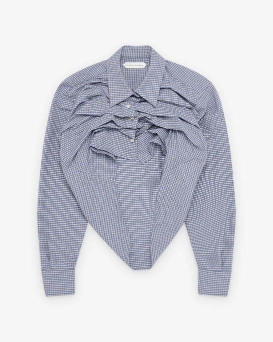 AUGUST BARRON - Women's Lifted Shirt - (Blue) by AUGUST BARRON