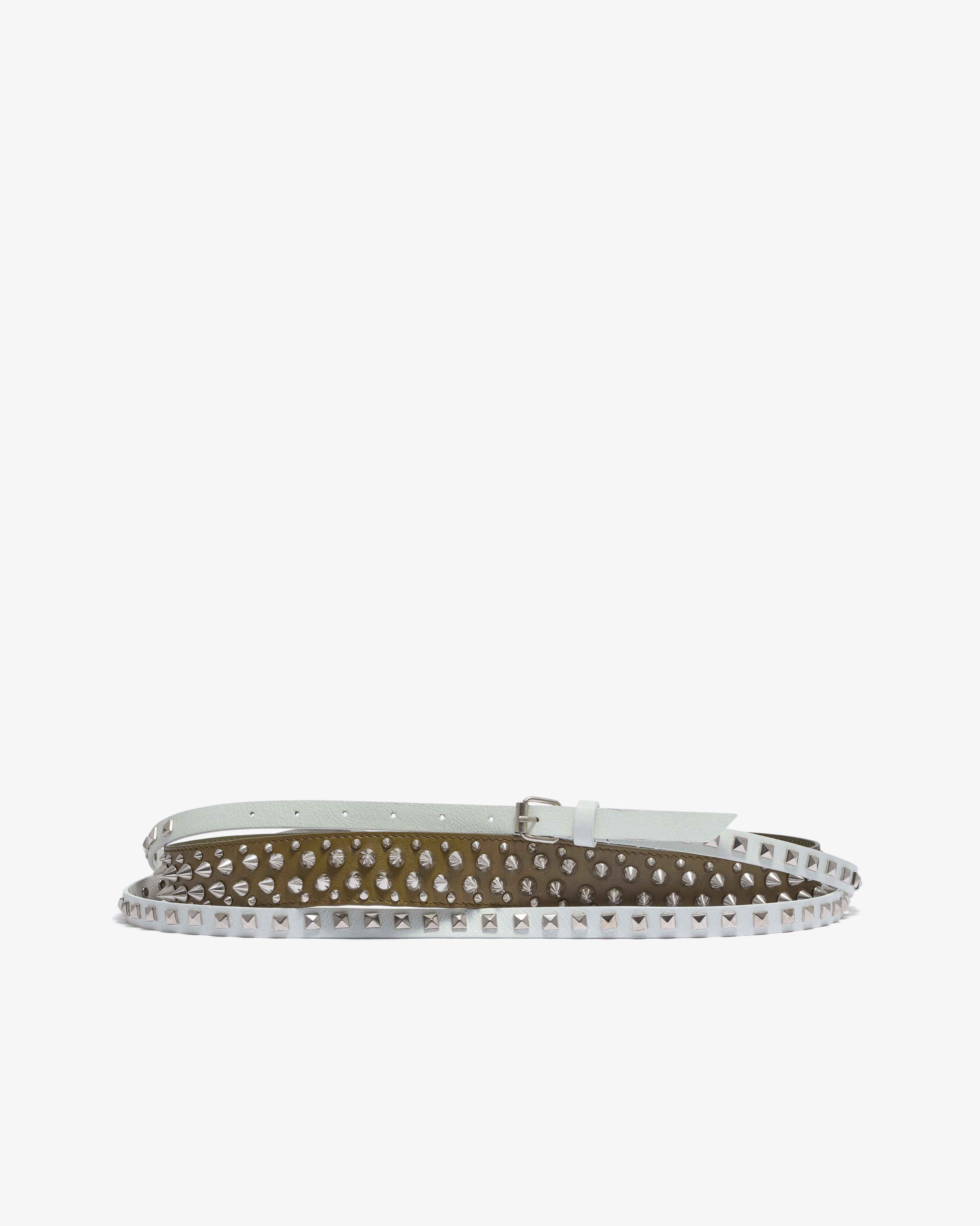 August Barron - Women's Triple Belt - (Green/White) by AUGUST BARRON