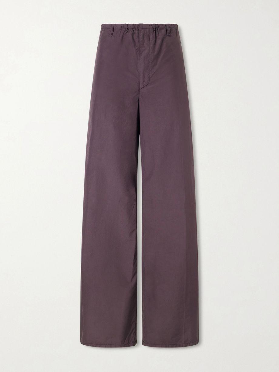 Cotton wide-leg pants by AURALEE