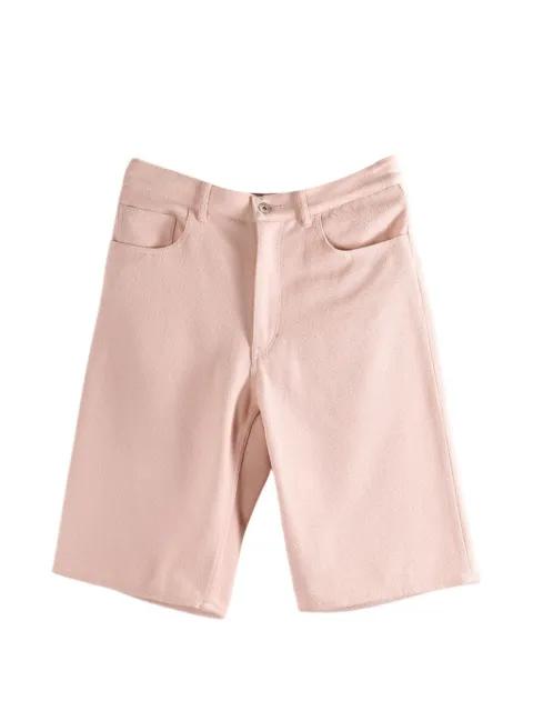 Nep denim bermuda shorts by AURALEE