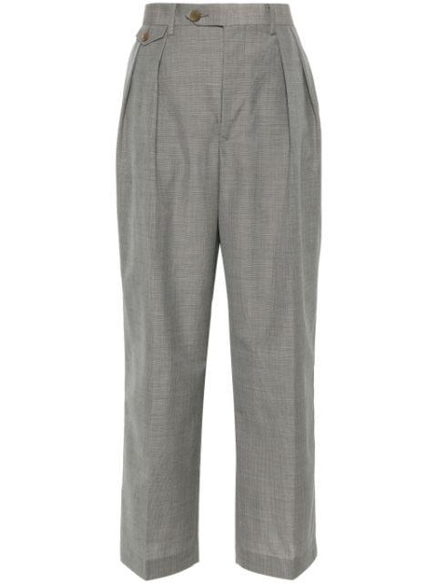 Tropical straight-leg trousers by AURALEE