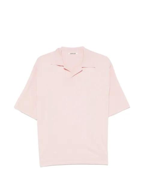 Tussah high-gauge silk T-shirt by AURALEE