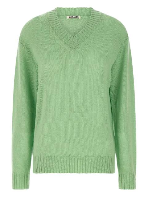 V-neck sweater by AURALEE