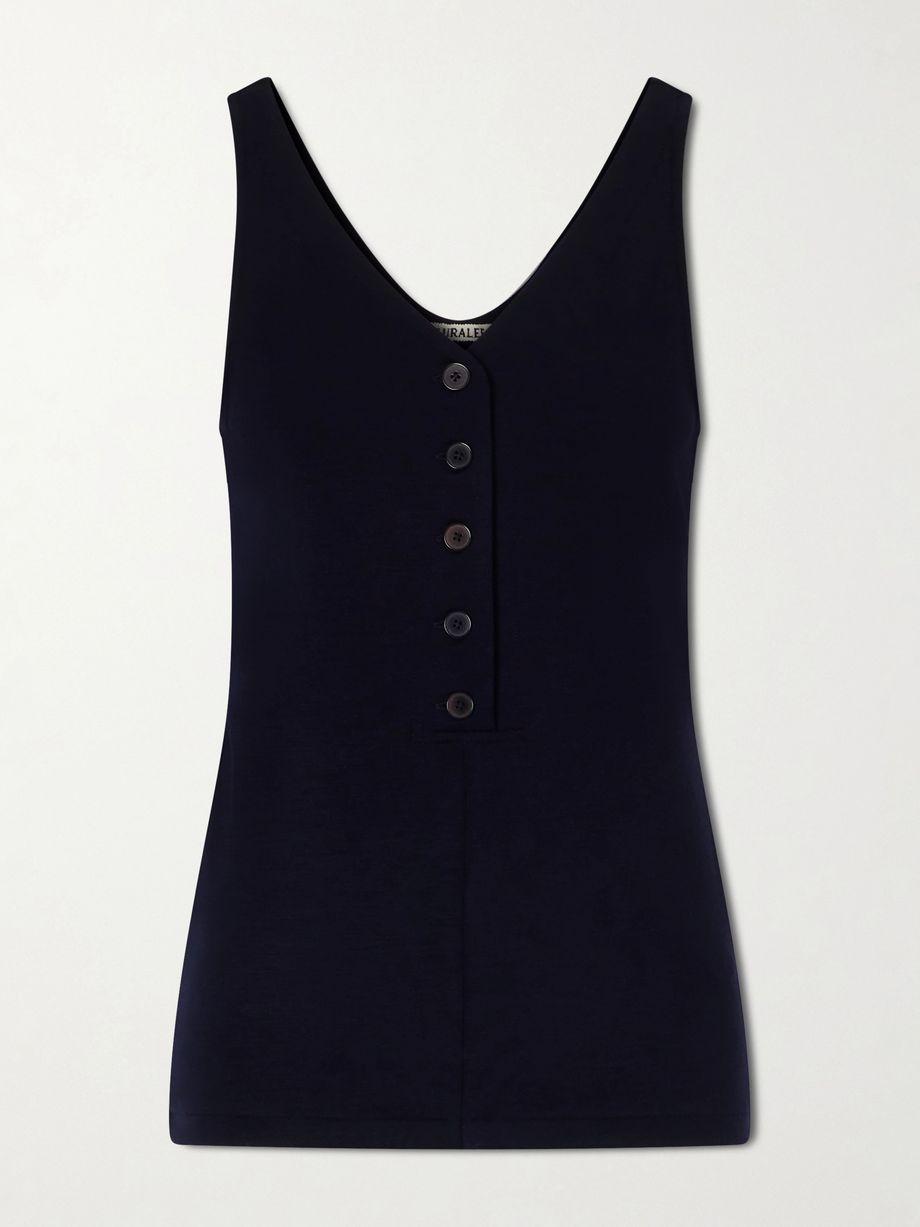 Wool-blend tank by AURALEE