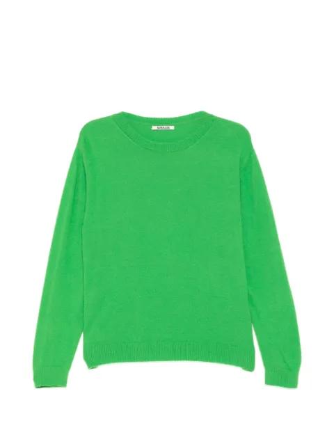 brushed cashmere cotton jumper by AURALEE